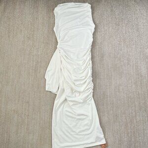 NWT Shein SXY Summer Ruched Maxi Dress L 8-10